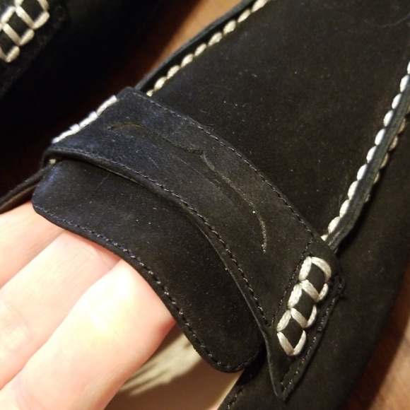 Aerosoles Lolly black suede slip on Rk:8:1018 - Picture 6 of 7